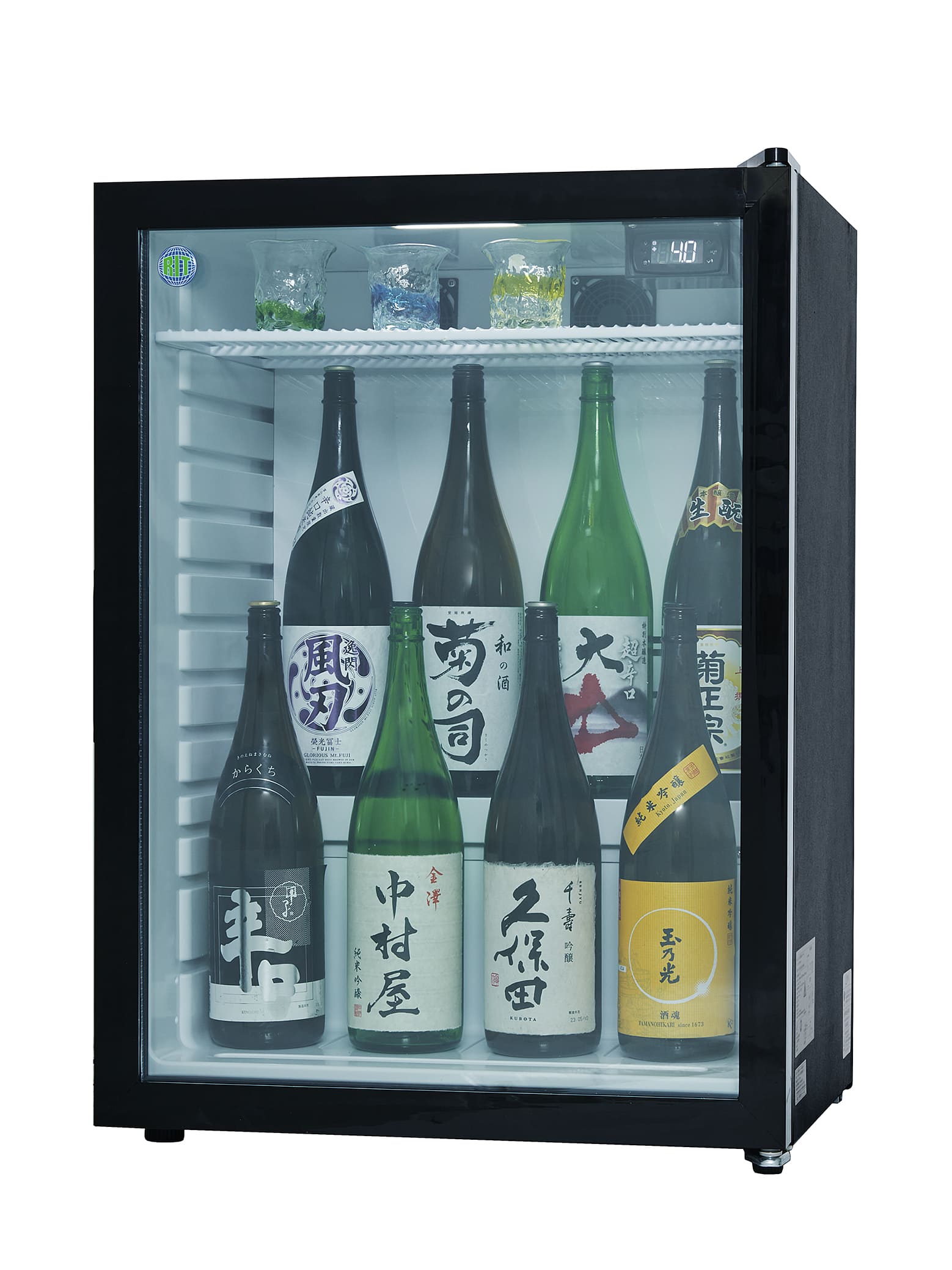 ノンフロン助成金対象】RITS-126-TO 卓上冷蔵ショーケース／幅600×奥行520