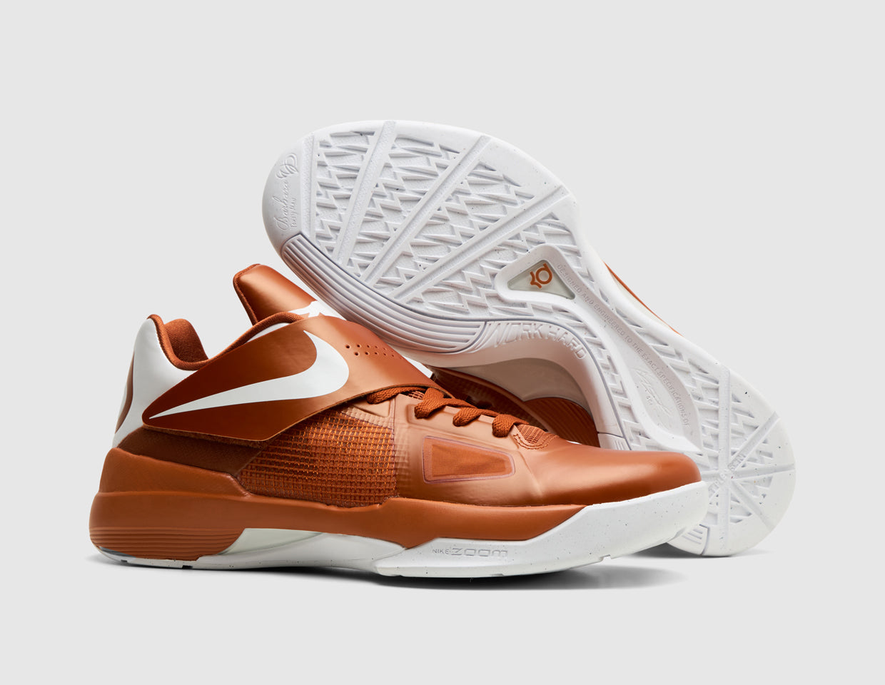 Nike KD 4 Desert Orange / White – size? Canada