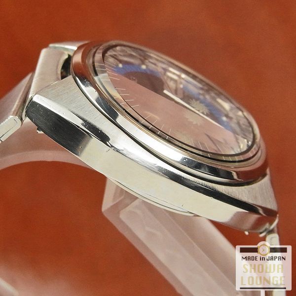 セイコー SEIKO アドバン ブルーグラデーションダイヤル 希少なメモリ