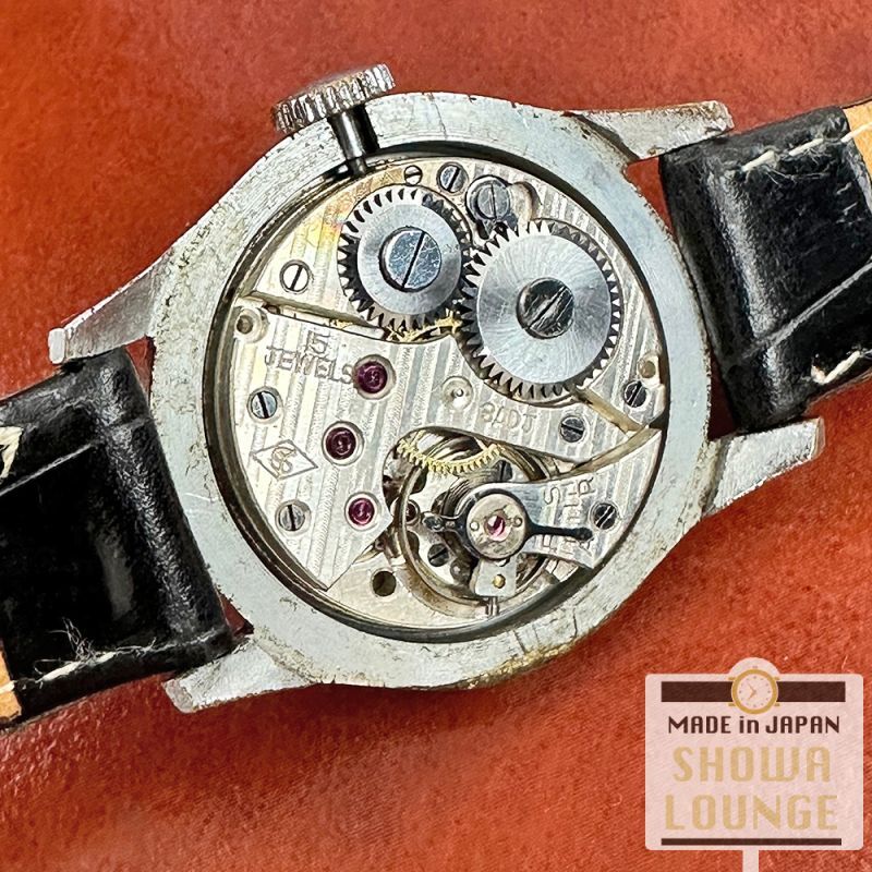 吉田時計 ロックル スペシャル 2トーン文字盤 15石 スモセコ 手巻き