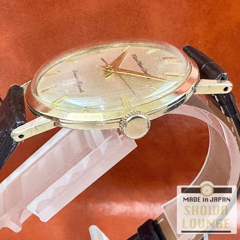 シチズン スーパーデラックス 金機械 扇状サテン仕上げダイヤル 80