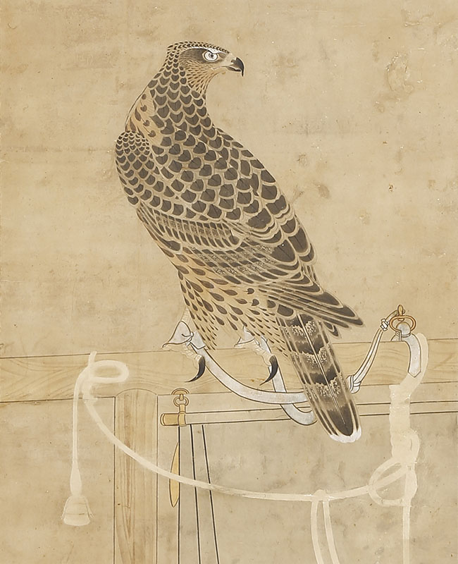 架鷹図｜商品一覧｜新古美術わたなべ