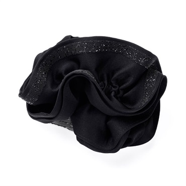 Ameri♡さんへ 新作 レイヤードフリル シュシュ ブラック Ameri♡さん