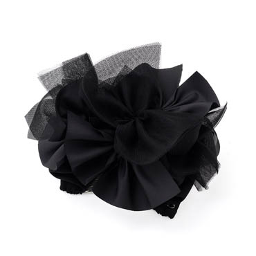 Ameri♡さんへ 新作 レイヤードフリル シュシュ ブラック Ameri♡さん