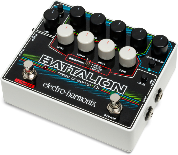Battalion Bass Preamp & DI | BATTALION | Electro-Harmonix