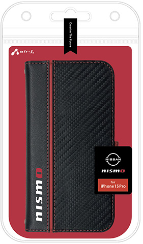 nismo iPhone13 Pro用 カーボン+レザー調 手帳型ケース | 株式会社