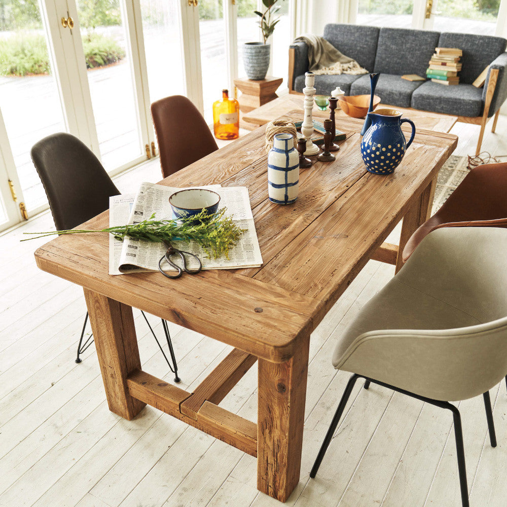 古材使用 ダイニングテーブル – acocia