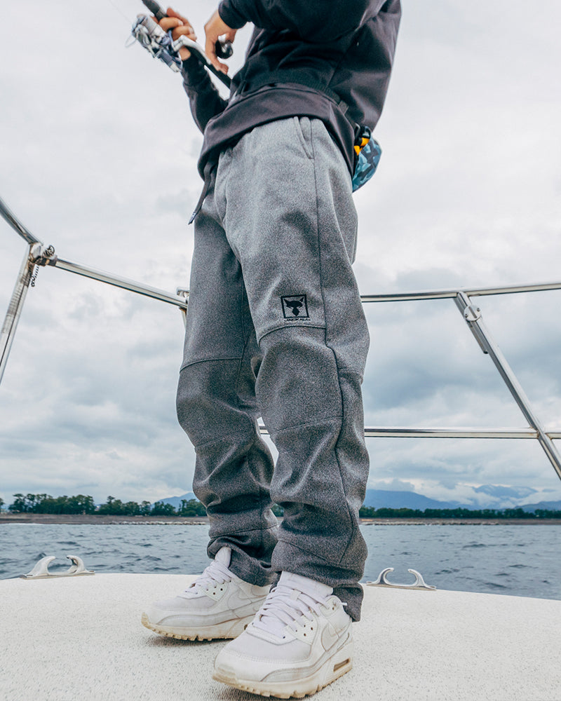 JACKALLソフトシェルパンツtype2 XL ヘザーグレー 新品未使用 ソフト