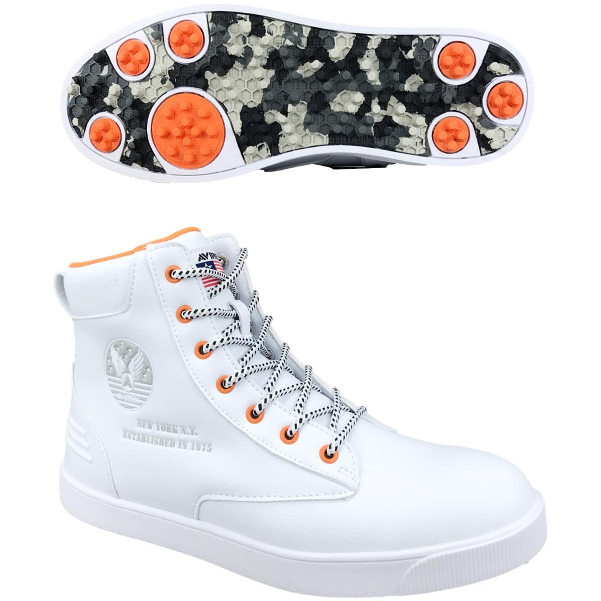 dショッピング |アビレックス ゴルフ AVIREX GOLF ハイカットシューズ