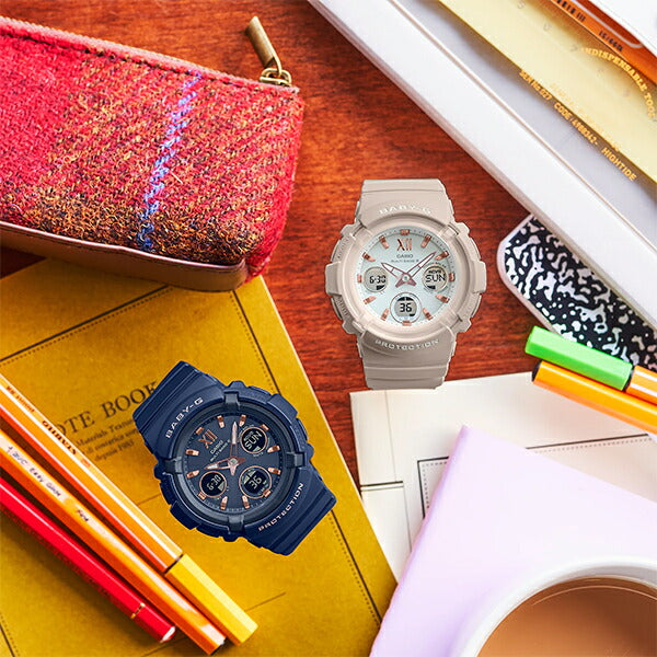 BABY-G BGA-2800-2AJF レディース 電波ソーラー アナデジ 樹脂バンド