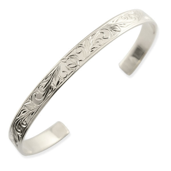 楽天市場】ハワイアンジュエリー メンズ シルバー バングル ハワイアン