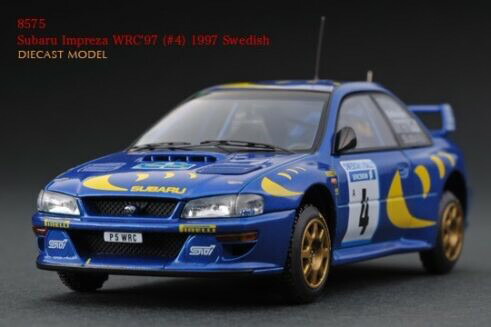 楽天市場】HPI RACING 1/43 スバル インプレッサ WRC #4 サファリ