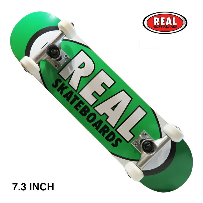 楽天市場】REAL リアル スケートボード コンプリート 8.0inch 完成品