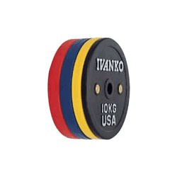 楽天市場】[IVANKO] オリンピックラバー EZプレート（20kg /2枚組み