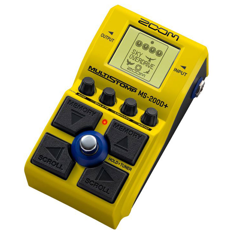 楽天市場】ZOOM MS-200D+ MultiStomp 新品 歪み専用マルチエフェクター