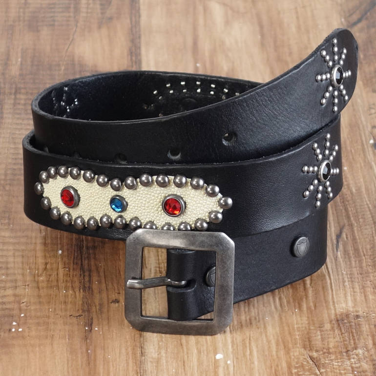 楽天市場】HTC エイチティーシー 5000 STUDS BELT メンズ ベルト