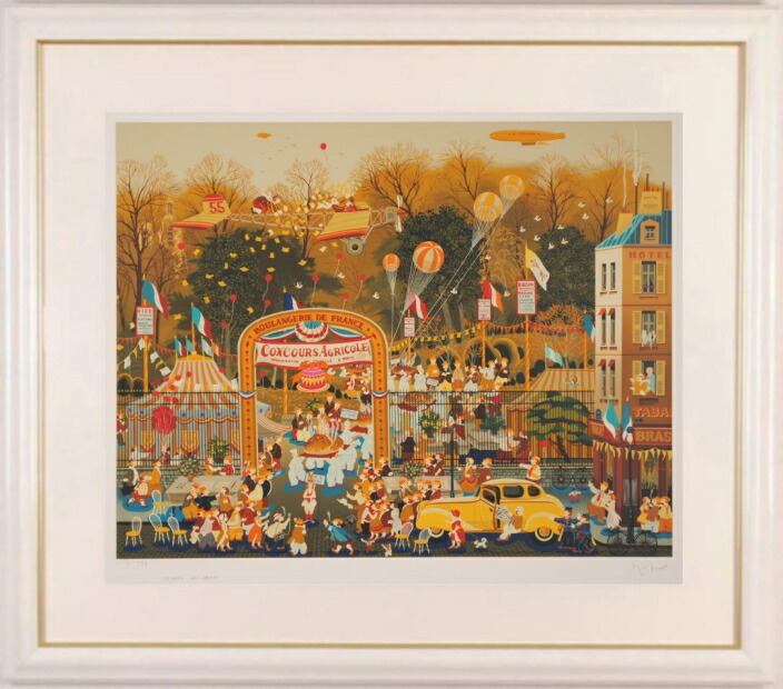 楽天市場】ヒロ・ヤマガタ ミレニアム インテリア 絵画 シルク