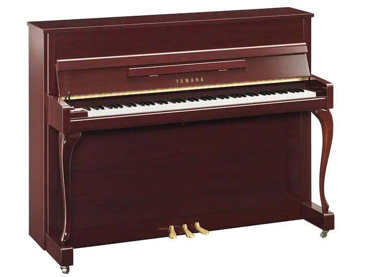 楽天市場】ヤマハ YUS1MhC 新品 木目 マホガニー 猫足 アップライト