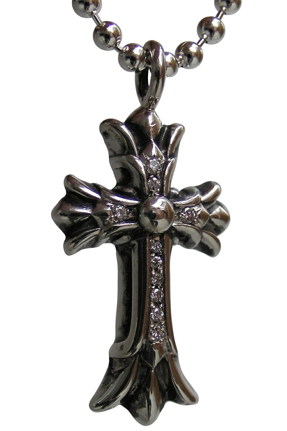 楽天市場】CHROME HEARTS RS3 CROSS CHARM WITH PAVE DIAMOND クロム
