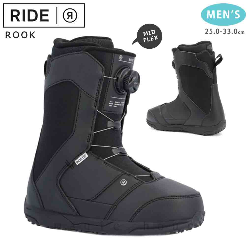 RIDE(ライド) スノーボード ブーツ BOA メンズ RIDE ライド ROOK