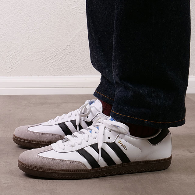 adidas Samba ブラック/ホワイト シューズ adidas Samba ブラック
