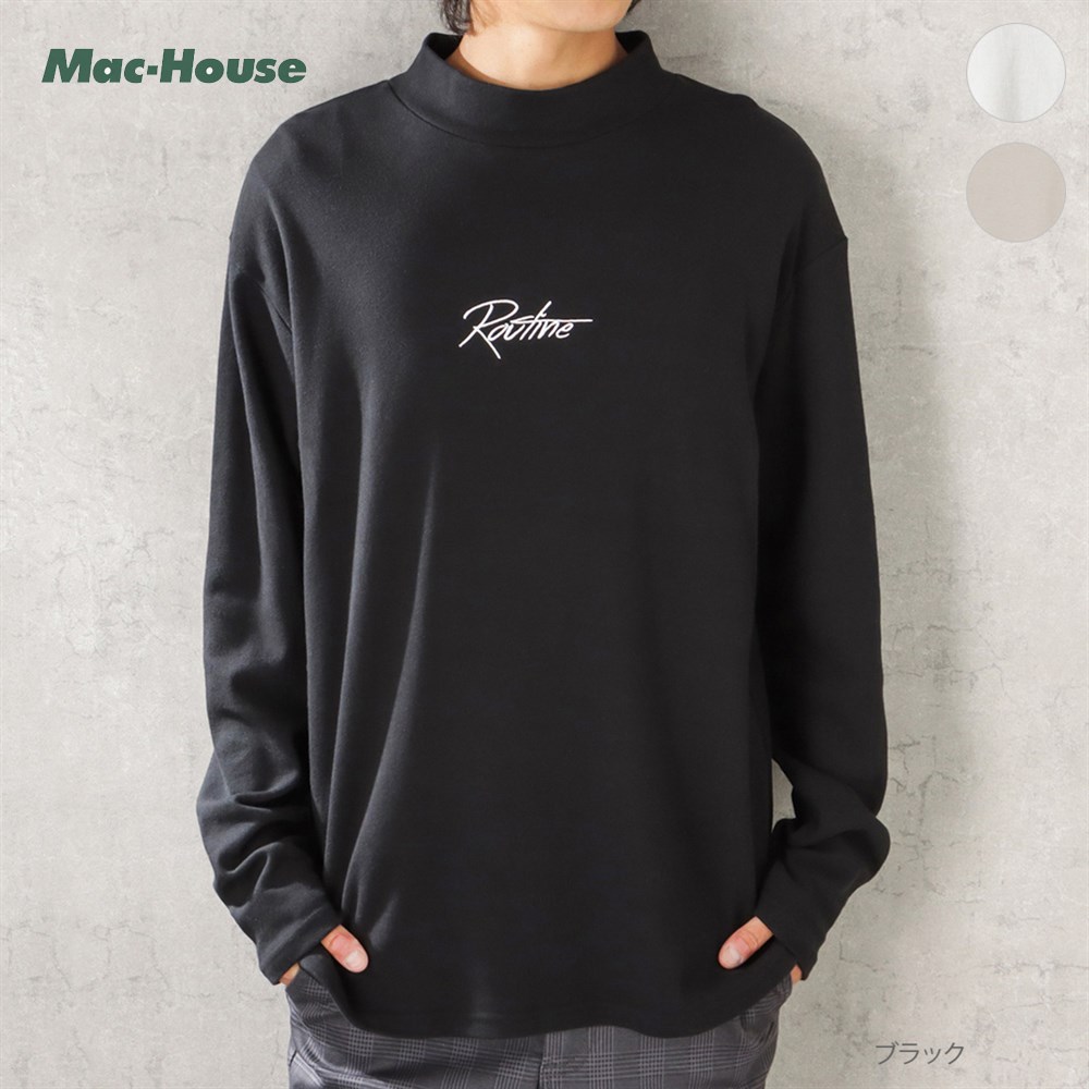 URBAN COLLECTION（アーバンコレクション） 長袖Tシャツ メンズ モック