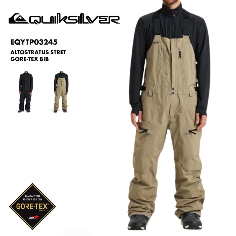 Quiksilver（クイックシルバー） メンズ GORE-TEX スノービブパンツ