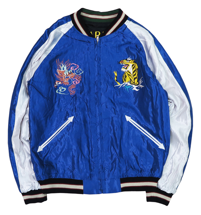 TAILOR TOYO テーラー東洋 リバーシブル アセテート サテン スカジャン