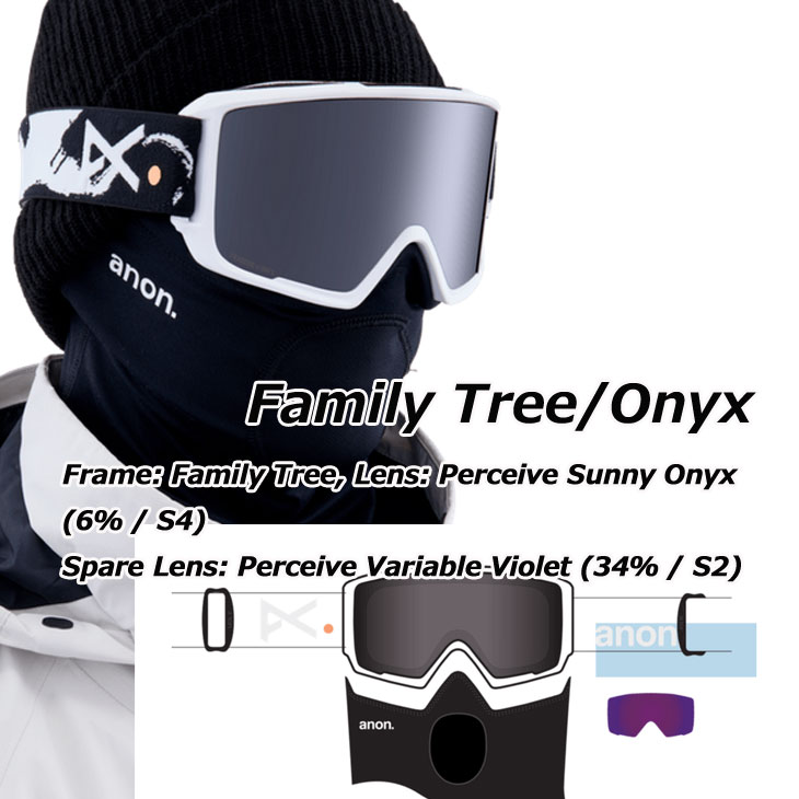 BURTON（バートン） 22-23 anon アノン ゴーグル M3 Goggles Low