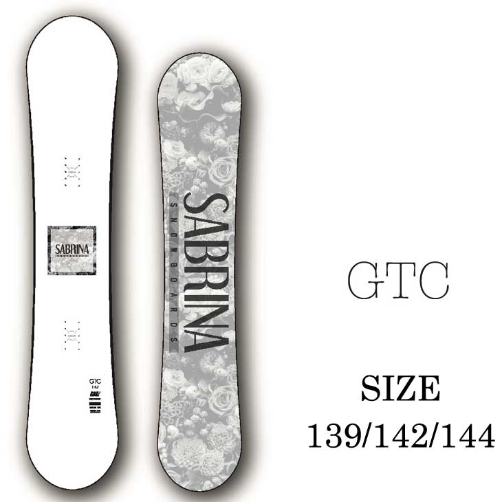 SABRINA（サブリナ） 23-24 SABRINA スノーボード 板 グラトリ GTC