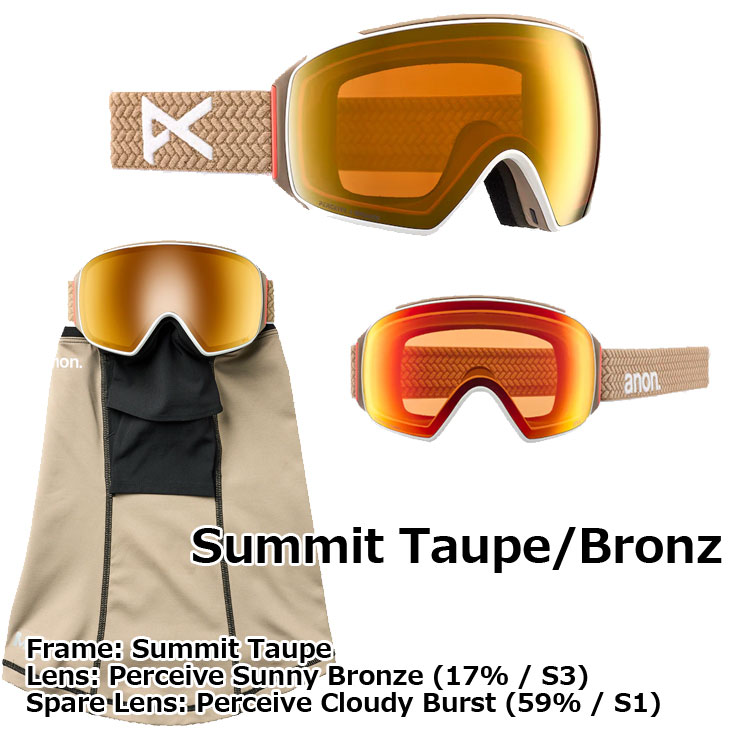 anon 24-25 ANON ゴーグル スノーボード M4 Toric Low Bridge+ボーナス