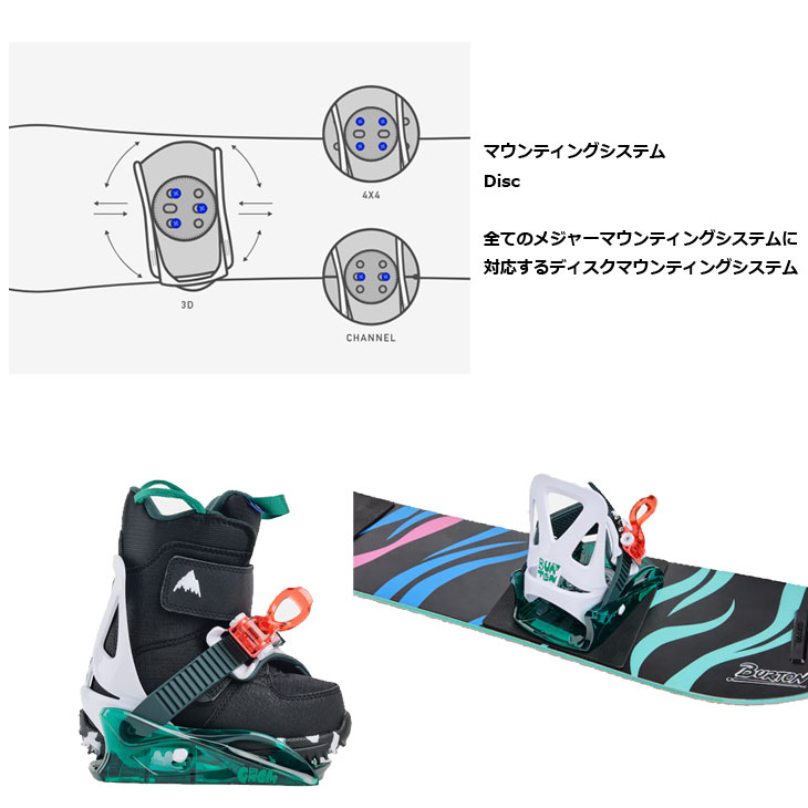 BURTON（バートン） 24-25 BURTON スノーボード ビンディング キッズ