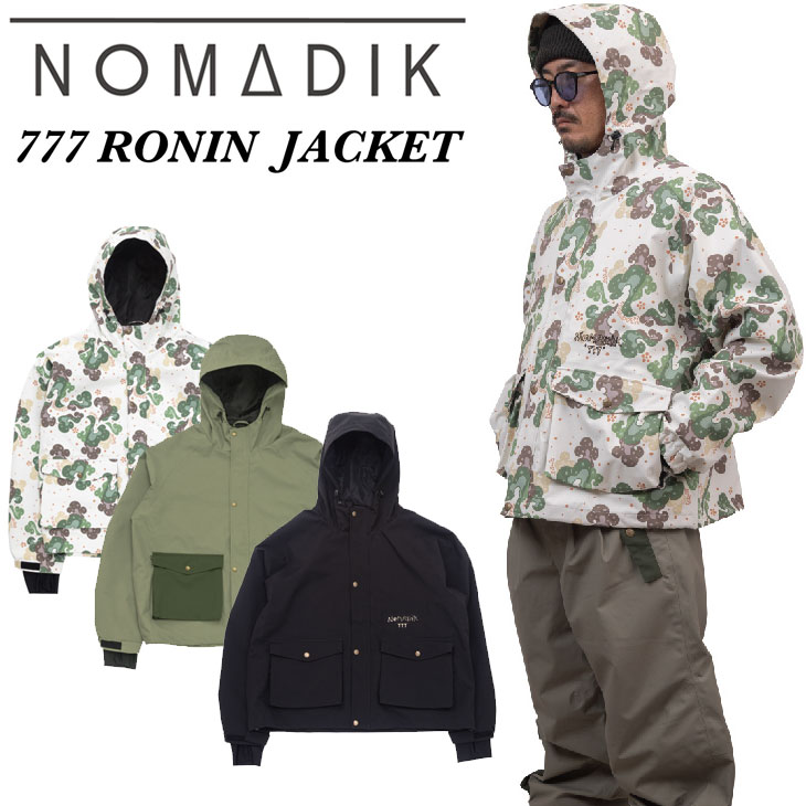 25-26 NOMADIK ノマディック スノボ ウェアー 777 RONIN JACKET