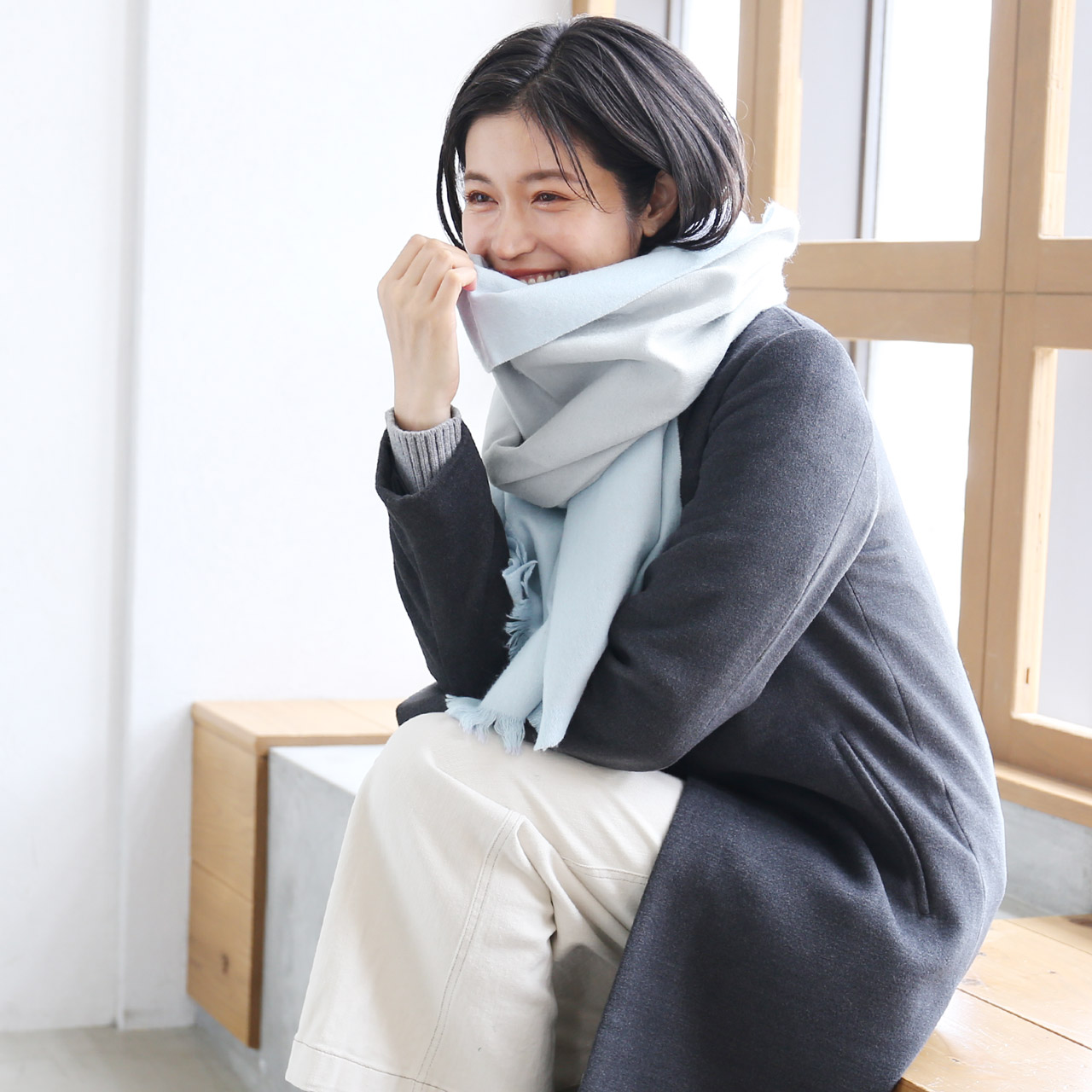 sankyo shokai（三京商会） ＜爆買＞［期間限定価格］カシミヤストール