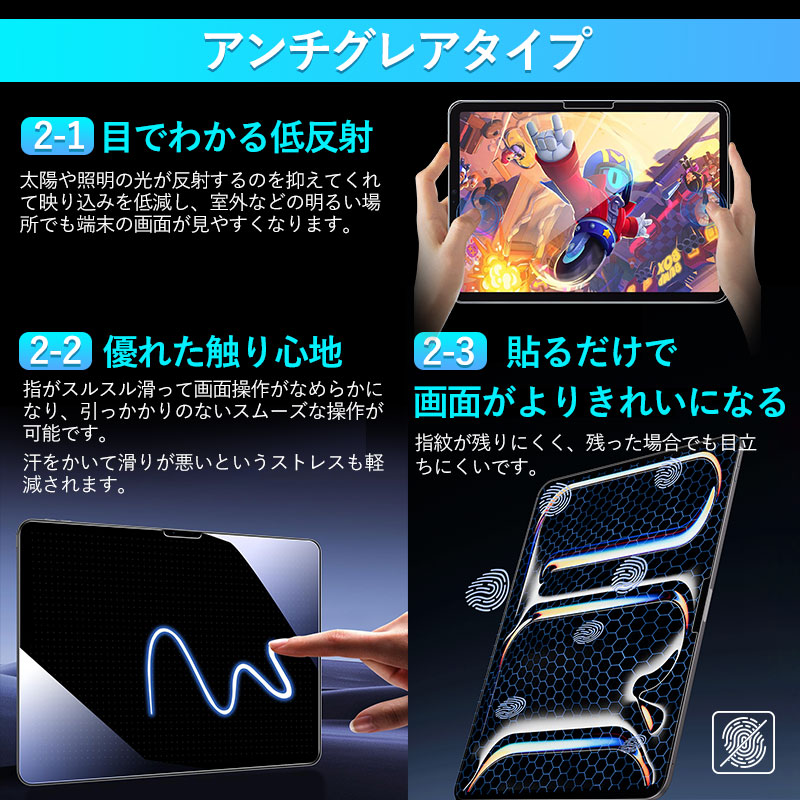 iPad Pro 13 インチ (M4/M5)/ Air (M2/M3) 2024・2025モデル用 液晶