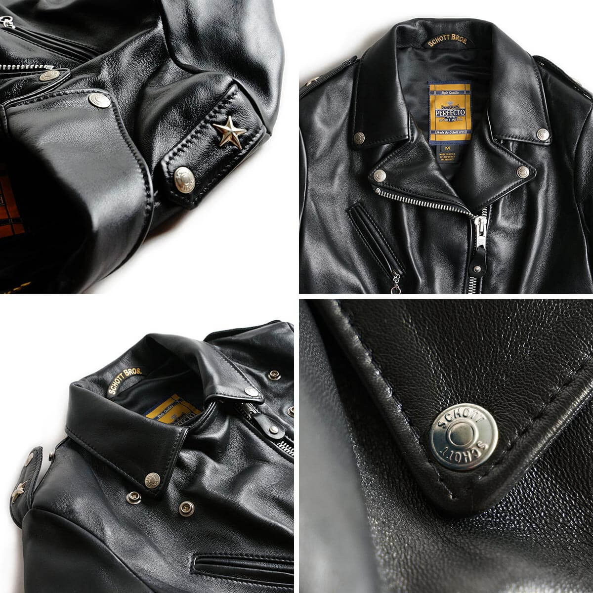 Schott N.Y.C（ショット） SCHOTT 218W ラムレザー ワンスター