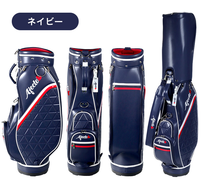レディース ゴルフクラブセット 初心者 左用 アフェクト 13点(8本) CR