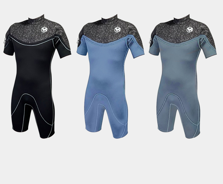 新色登場 奇跡のスプリング 究極素材 超撥水 10℃UP ウェットスーツ 3mm
