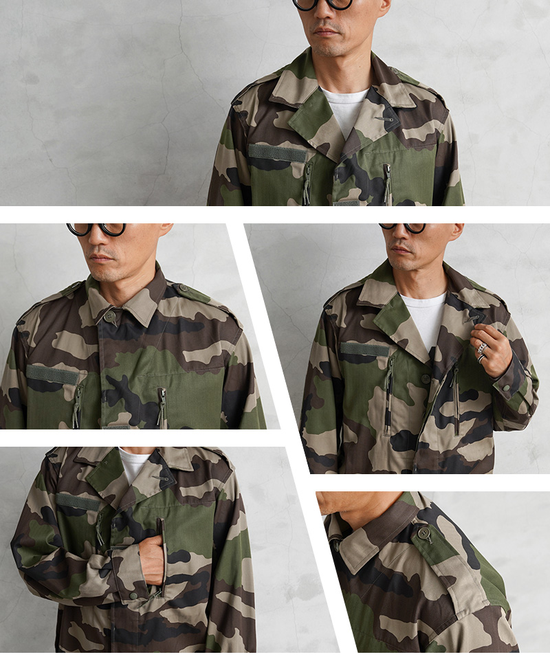 MILITARY（ミリタリー） 実物 新品 フランス軍 F-2ジャケット CCE