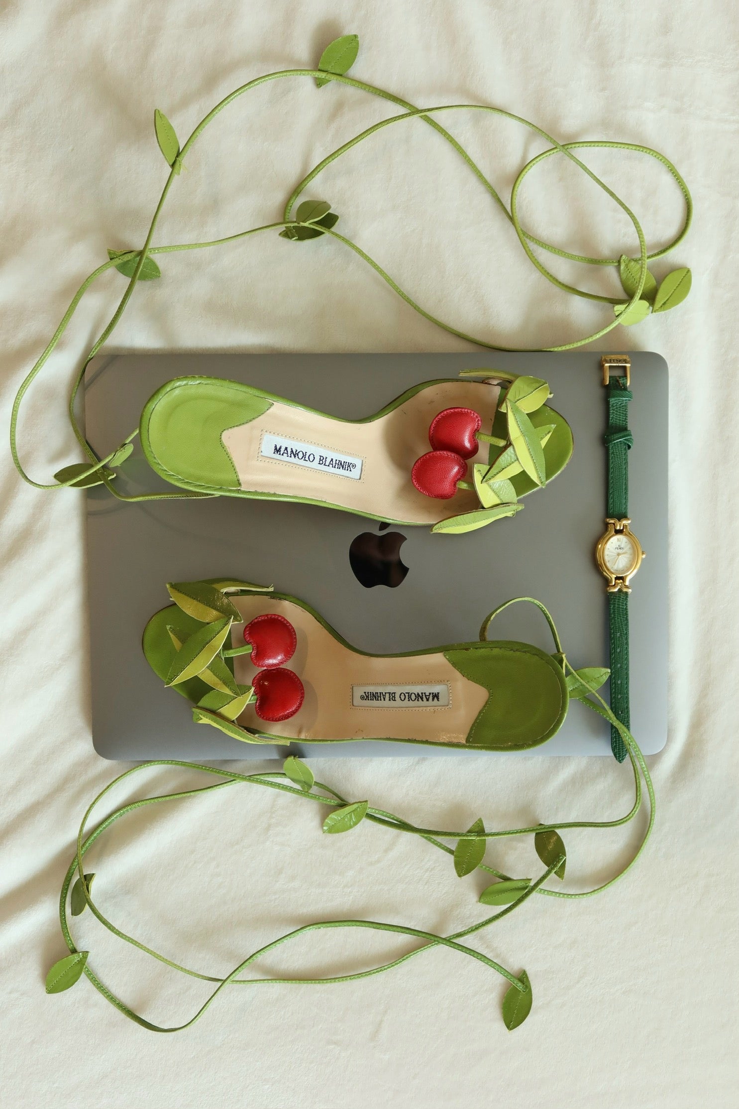 Rare Manolo Blahnik Cherry Heels (36.5) – The Vintage Ave