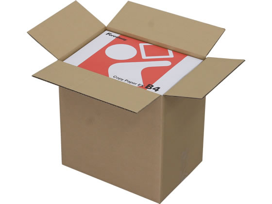 中型段ボール箱 S(B4) No.4 385×275×400 20枚 罫線入 1パック（ご注文