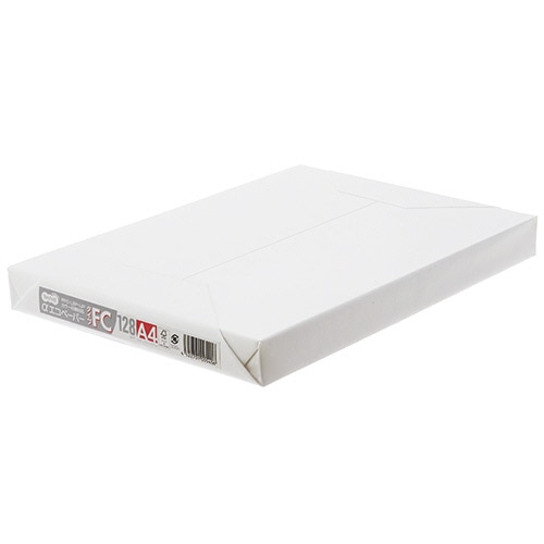 TANOSEE αエコペーパー タイプFC A4 特厚口 128g 200枚/冊（ご注文単位
