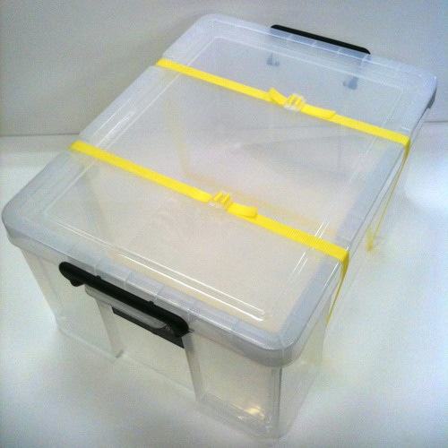 天馬 ロックス 440M W300×D440×H243mm クリア 1個（ご注文単位1個