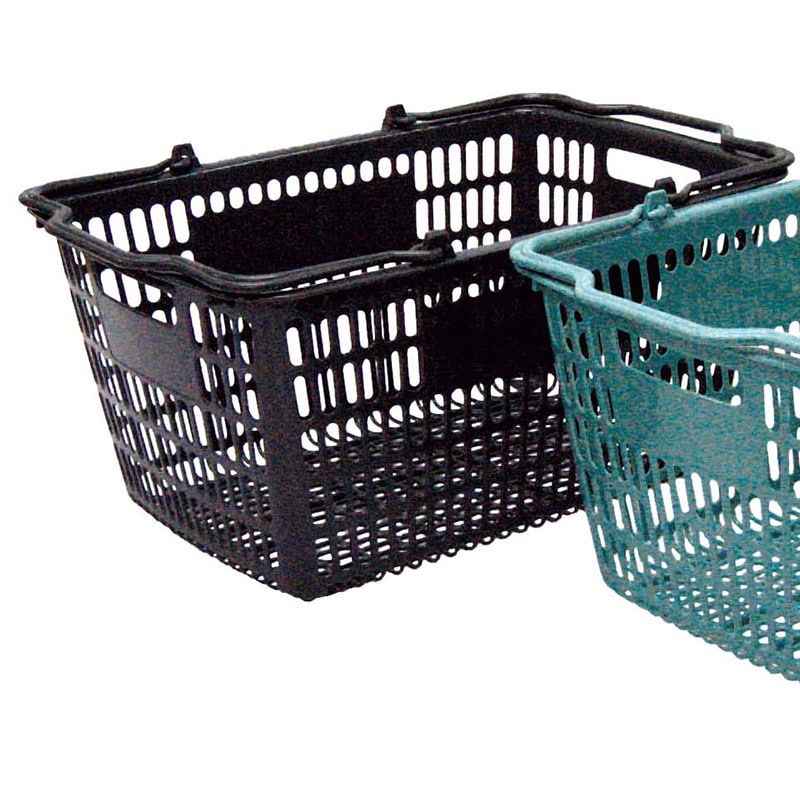 ショッピングバスケット F-201 ダークグレー 1個（ご注文単位1個