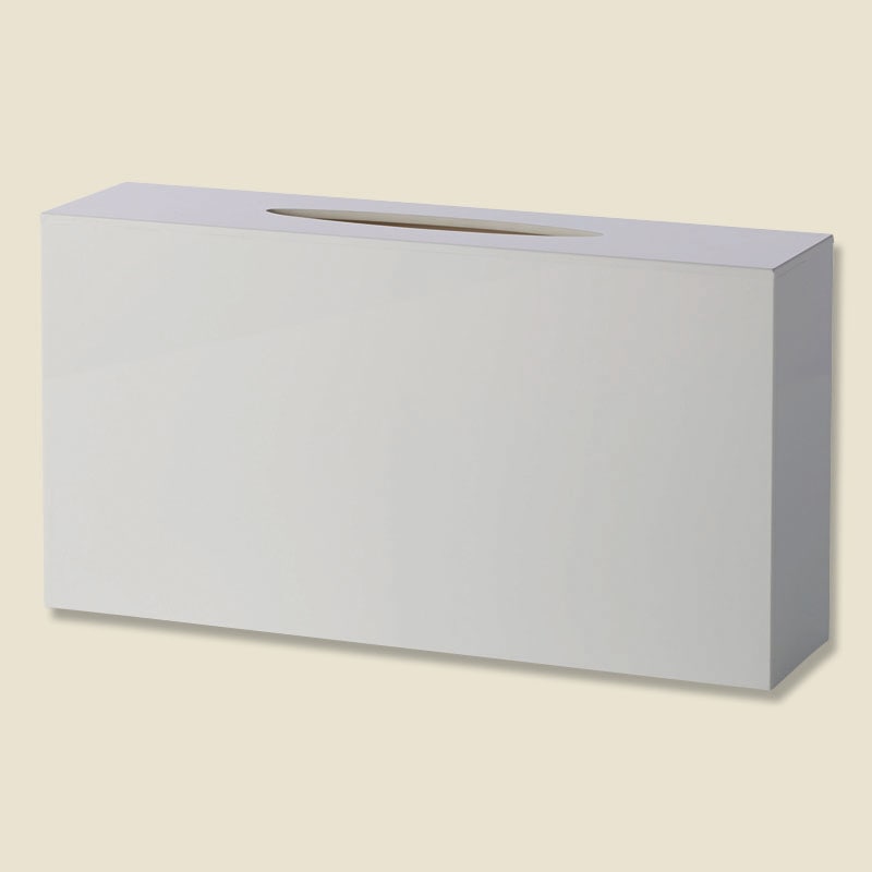 フェイスカバーケース ホワイト 1個 007580002 包装用品・店舗用品の