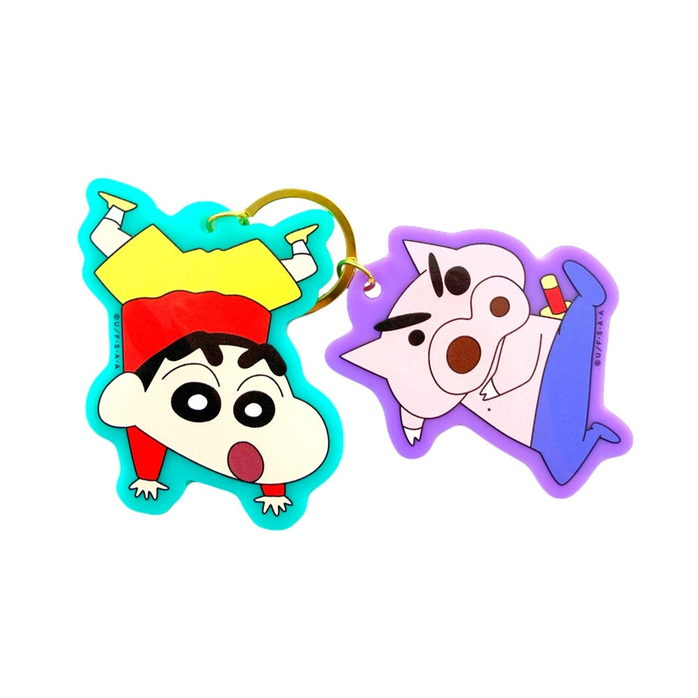 カラーアクリルキーホルダー チョコビ／ぶりぶりざえもん／幼稚園バス