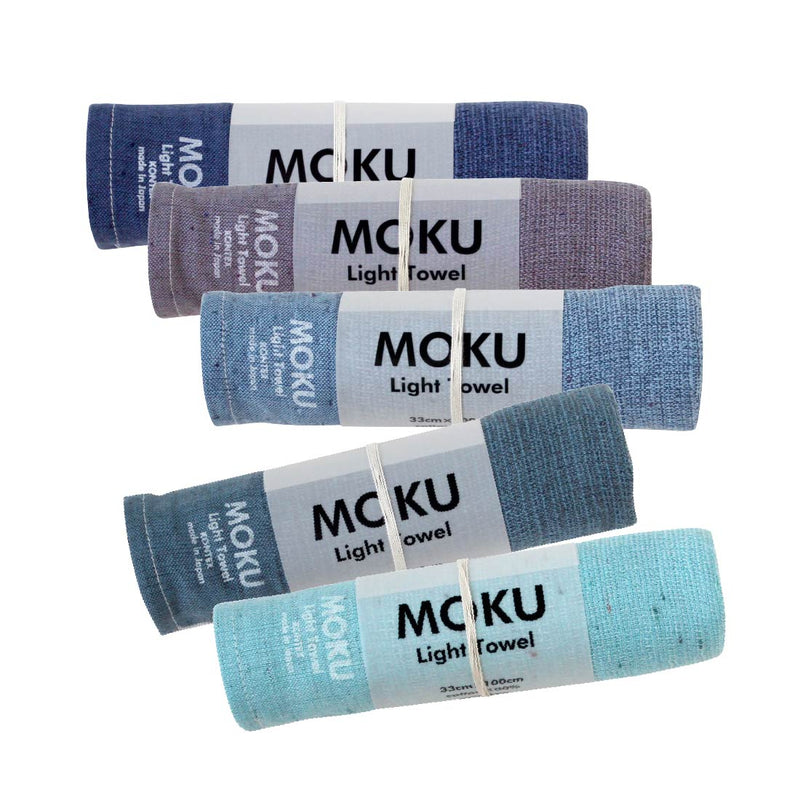 フェイスタオルM ブルー系(kontex)| MOKUの正規代理店 Shinc lab