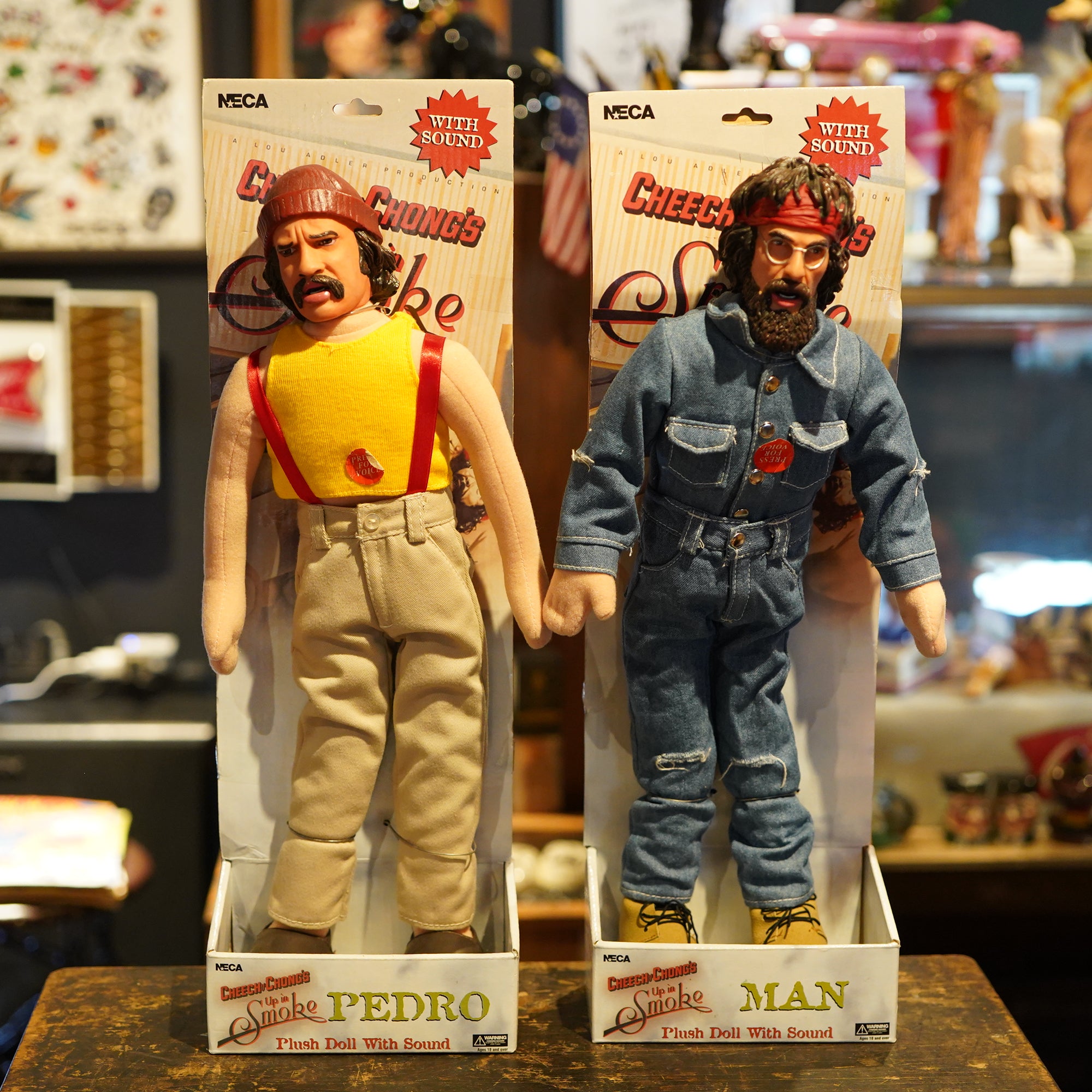 CHEECH＆CHONG チーチョン フィギュア 2体セット – SK OLDIES