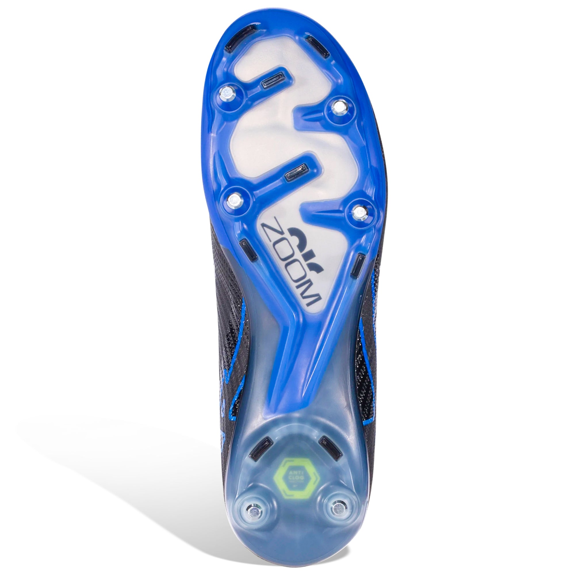 Nike Zoom Vapor 15 Elite SG-Pro Soccer Cleats (Black/Chrome-Hyper