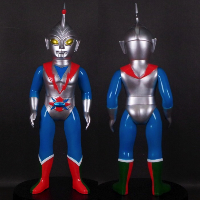 s*i様 入手困難 ポピー製 流星人間ゾーン ソフビ 当時物ブルマァク